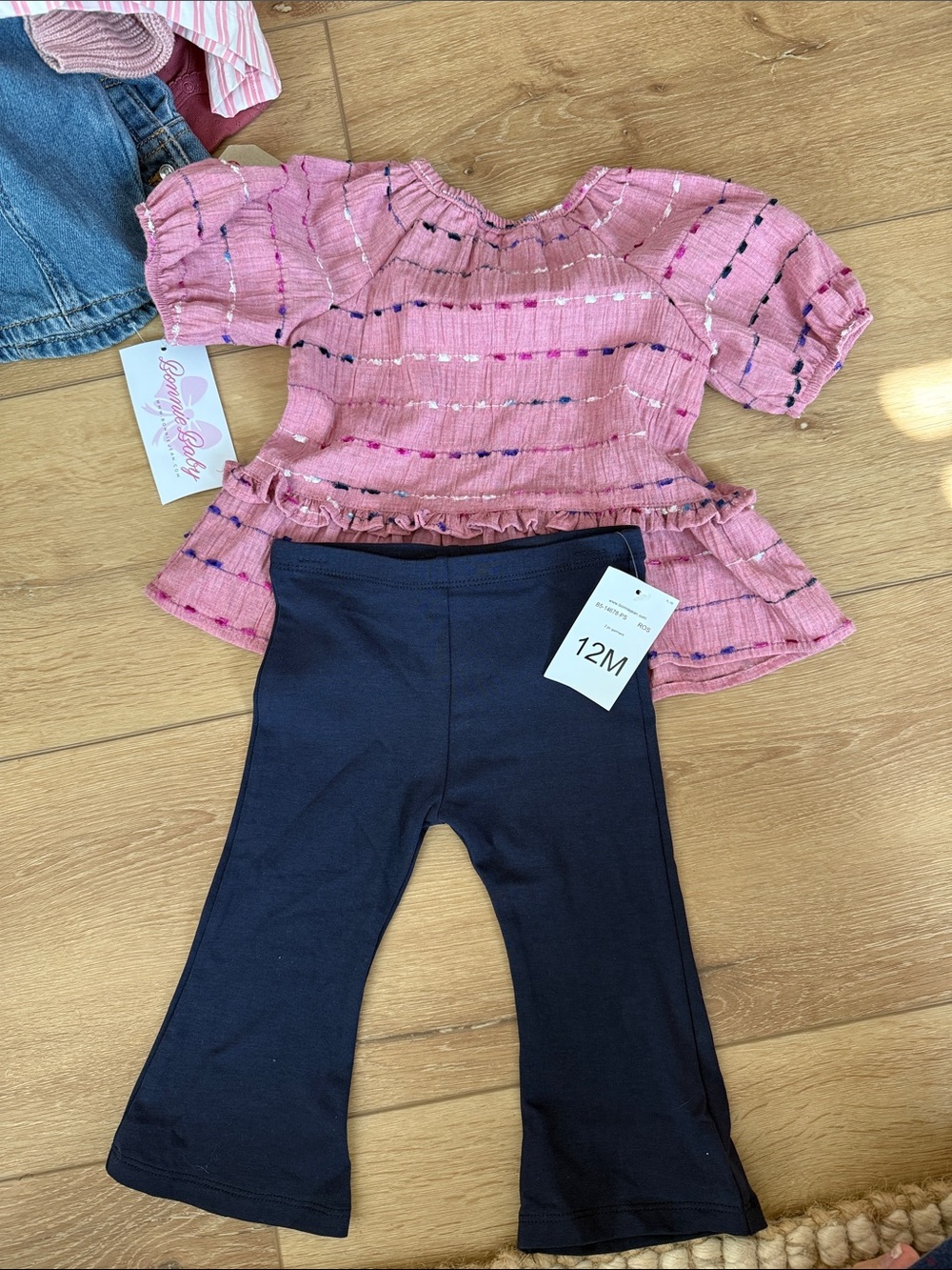 NWT Bonnie Baby Two Piece Set